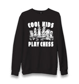 Cool Kids Play Chess Unisex Black Sweatshirt - Premium  from W.E.N.S. WIND - Just 10990! Shop now at W.E.N.S. WIND