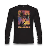 Summer Mallorca Palm Trees Unisex Black Longsleeve - Premium  from W.E.N.S. WIND - Just 7990! Shop now at W.E.N.S. WIND