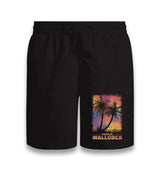 Summer Mallorca Palm Trees Black Shorts - Premium  from W.E.N.S. WIND - Just 7990! Shop now at W.E.N.S. WIND