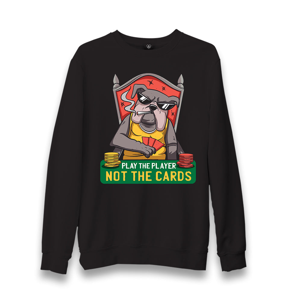 Gambler Dog Unisex Black Sweatshirt - Premium  from W.E.N.S. WIND - Just 10990! Shop now at W.E.N.S. WIND