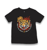 Chinese Tiger King of All Beasts Kid's Black T-shirt - Premium  from W.E.N.S. WIND - Just 5990! Shop now at W.E.N.S. WIND