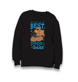 World's Best Papa Bear Kid's Black Sweatshirt - Premium  from W.E.N.S. WIND - Just 7990! Shop now at W.E.N.S. WIND