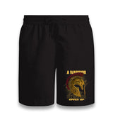 A Warrior Never Gives Up Spartans Helmet Black Shorts - Premium  from W.E.N.S. WIND - Just 7990! Shop now at W.E.N.S. WIND