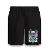 Dog with Red Sunglasses Black Shorts - Premium  from W.E.N.S. WIND - Just 7990! Shop now at W.E.N.S. WIND