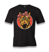 Cat with a Bandana Men's Black Tshirt - Premium  from W.E.N.S. WIND - Just 6490! Shop now at W.E.N.S. WIND