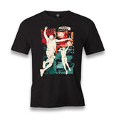 Basketball Players Dunking a Ball Men's Black Tshirt - Premium  from W.E.N.S. WIND - Just 6490! Shop now at W.E.N.S. WIND