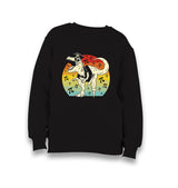 Pirate Dinosaur with Pi Number Kid's Black Sweatshirt - Premium  from W.E.N.S. WIND - Just 7990! Shop now at W.E.N.S. WIND