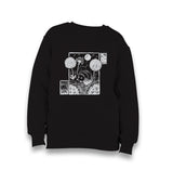 Hedgehog with Dandelions and Flowers Kid's Black Sweatshirt - Premium  from W.E.N.S. WIND - Just 7990! Shop now at W.E.N.S. WIND