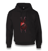 Victory Sign Unisex Black Hoodie - Premium  from W.E.N.S. WIND - Just 11990! Shop now at W.E.N.S. WIND