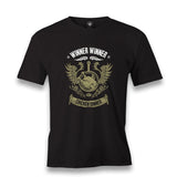 Winner Winner - Wings Men's Black Tshirt - Premium  from W.E.N.S. WIND - Just 6490! Shop now at W.E.N.S. WIND