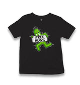 Free Hugs Kid's Black T-shirt - Premium  from W.E.N.S. WIND - Just 5990! Shop now at W.E.N.S. WIND