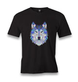 Wolf - Polygon Men's Black Tshirt - Premium  from W.E.N.S. WIND - Just 6490! Shop now at W.E.N.S. WIND