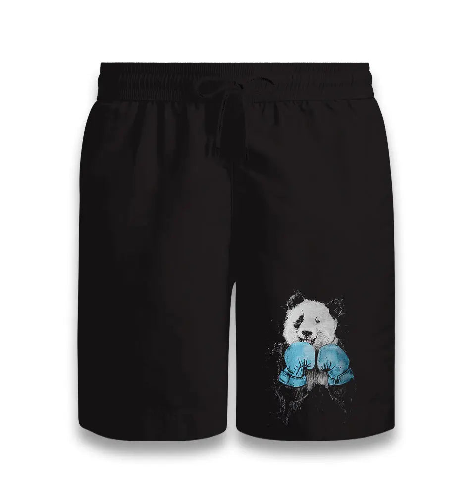 Panda - Boxing Black Shorts - Premium  from W.E.N.S. WIND - Just 7990! Shop now at W.E.N.S. WIND