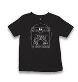 The Perfect Drummer Kid's Black T-shirt - Premium  from W.E.N.S. WIND - Just 5990! Shop now at W.E.N.S. WIND