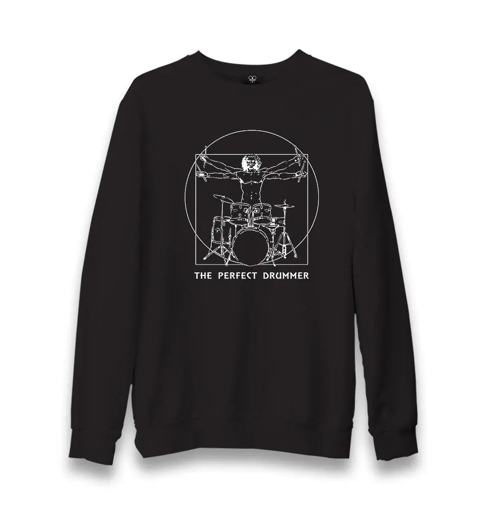 The Perfect Drummer Unisex Black Sweatshirt - Premium  from W.E.N.S. WIND - Just 10990! Shop now at W.E.N.S. WIND