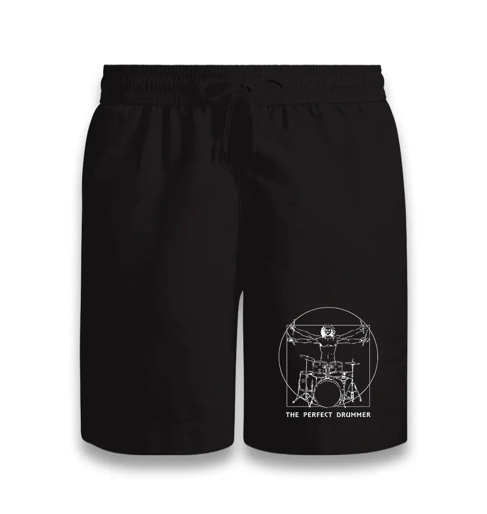 The Perfect Drummer Black Shorts - Premium  from W.E.N.S. WIND - Just 7990! Shop now at W.E.N.S. WIND