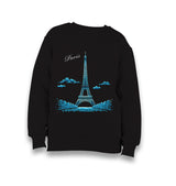 Parisian - Iconic Kid's Black Sweatshirt - Premium  from W.E.N.S. WIND - Just 7990! Shop now at W.E.N.S. WIND