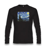 Van Gogh - Starry Night Unisex Black Longsleeve - Premium  from W.E.N.S. WIND - Just 7990! Shop now at W.E.N.S. WIND