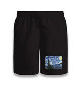 Van Gogh - Starry Night Black Shorts - Premium  from W.E.N.S. WIND - Just 7990! Shop now at W.E.N.S. WIND