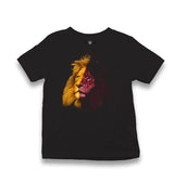 Lion III Kid's Black T-shirt - Premium  from W.E.N.S. WIND - Just 5990! Shop now at W.E.N.S. WIND