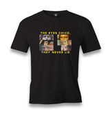 The Eyes Never Lie Men's Black Tshirt - Premium  from W.E.N.S. WIND - Just 6490! Shop now at W.E.N.S. WIND