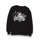 Guitar Rock 'n Roll Kid's Black Sweatshirt - Premium  from W.E.N.S. WIND - Just 7990! Shop now at W.E.N.S. WIND