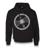 Viking Hammer Logo Unisex Black Hoodie - Premium  from W.E.N.S. WIND - Just 11990! Shop now at W.E.N.S. WIND