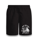 Viking Warrior Axe and Helmet Black Shorts - Premium  from W.E.N.S. WIND - Just 7990! Shop now at W.E.N.S. WIND