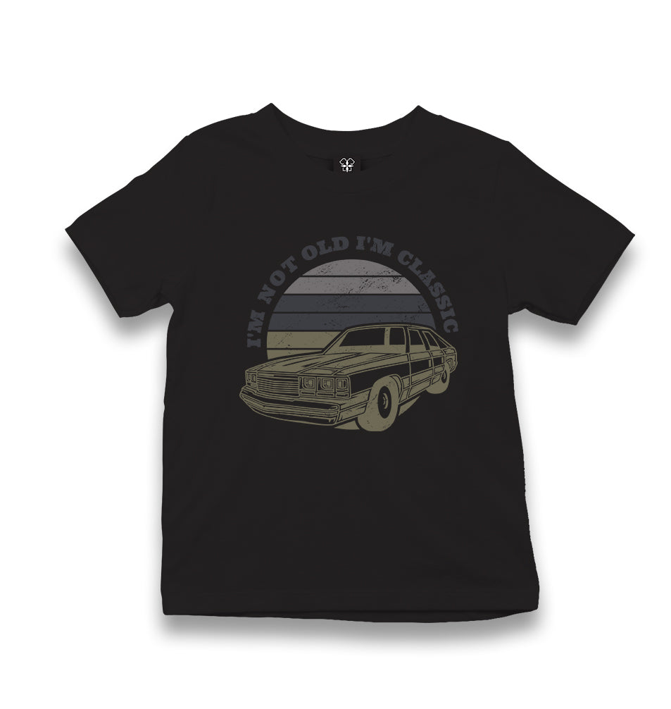 Classic Cars Not Old Kid's Black T-shirt - Premium  from W.E.N.S. WIND - Just 5990! Shop now at W.E.N.S. WIND