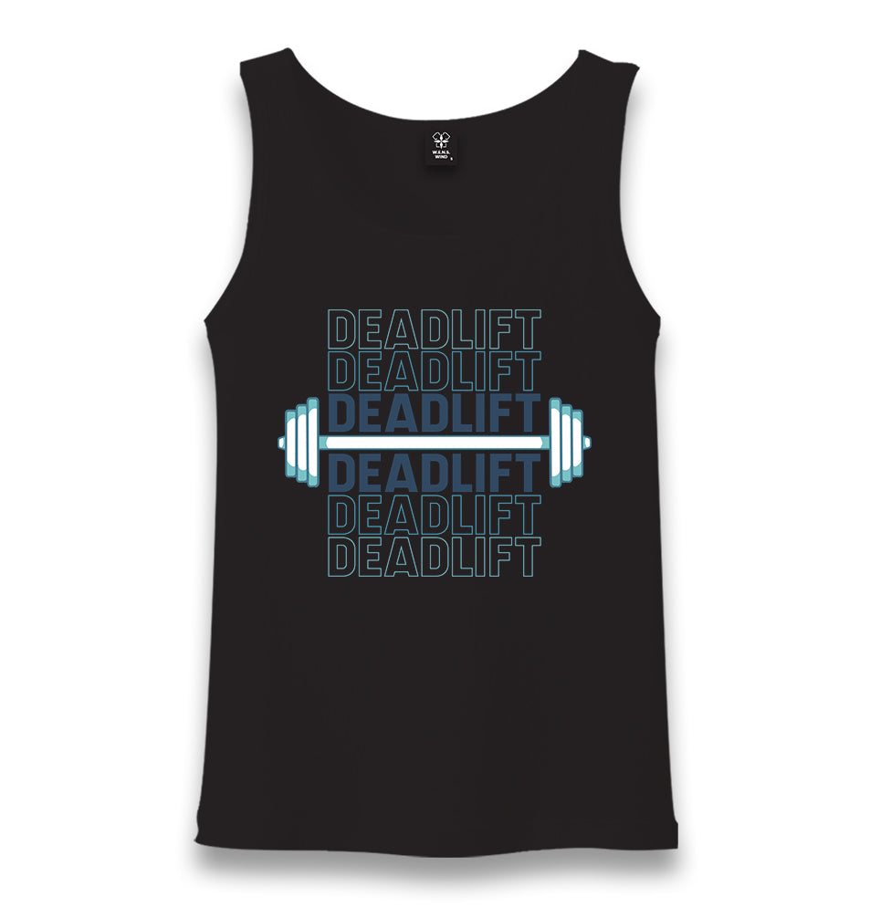Bodybuilding Deadlift Unisex Black Tank Top - Premium  from W.E.N.S. WIND - Just 6490! Shop now at W.E.N.S. WIND