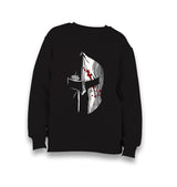 Spartan Warrior Bloody Helmet Kid's Black Sweatshirt - Premium  from W.E.N.S. WIND - Just 7990! Shop now at W.E.N.S. WIND