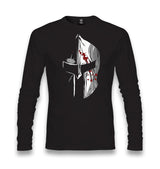 Spartan Warrior Bloody Helmet Unisex Black Longsleeve - Premium  from W.E.N.S. WIND - Just 7990! Shop now at W.E.N.S. WIND