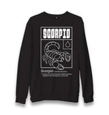 Horoscope Scorpio Intuitive Person Unisex Black Sweatshirt - Premium  from W.E.N.S. WIND - Just 10990! Shop now at W.E.N.S. WIND