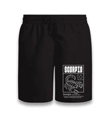 Horoscope Scorpio Intuitive Person Black Shorts - Premium  from W.E.N.S. WIND - Just 7990! Shop now at W.E.N.S. WIND