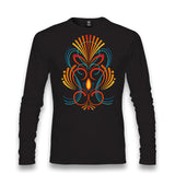 Abstract Colorful Tattoo Unisex Black Longsleeve - Premium  from W.E.N.S. WIND - Just 7990! Shop now at W.E.N.S. WIND