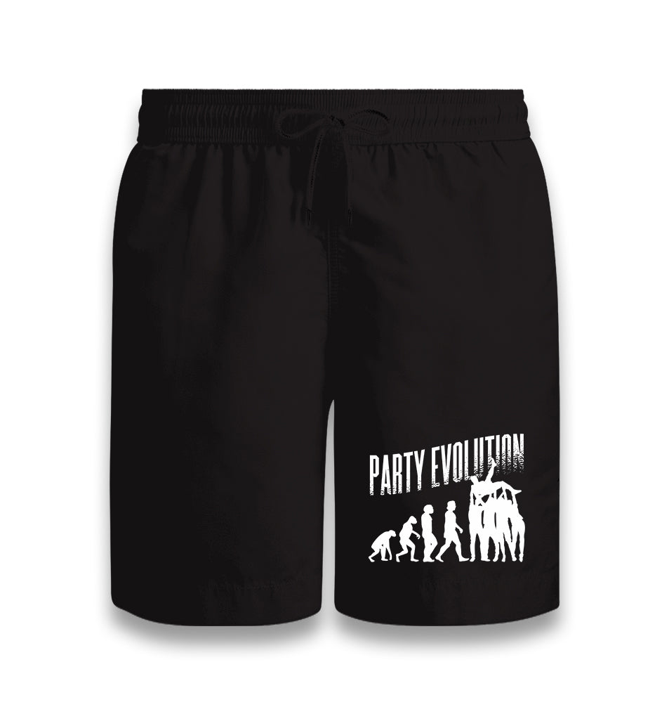 Party Evolution Black Shorts - Premium  from W.E.N.S. WIND - Just 7990! Shop now at W.E.N.S. WIND