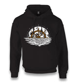 Ship Helm at the Moonlight Unisex Black Hoodie - Premium  from W.E.N.S. WIND - Just 11990! Shop now at W.E.N.S. WIND