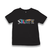 Skate Boards Logo Kid's Black T-shirt - Premium  from W.E.N.S. WIND - Just 5990! Shop now at W.E.N.S. WIND