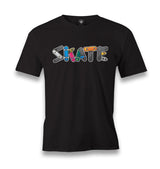 Skate Boards Logo Men's Black Tshirt - Premium  from W.E.N.S. WIND - Just 6490! Shop now at W.E.N.S. WIND