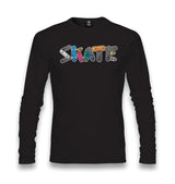 Skate Boards Logo Unisex Black Longsleeve - Premium  from W.E.N.S. WIND - Just 7990! Shop now at W.E.N.S. WIND