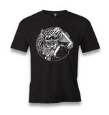 Viking Warrior with Eye Patch Men's Black Tshirt - Premium  from W.E.N.S. WIND - Just 6490! Shop now at W.E.N.S. WIND