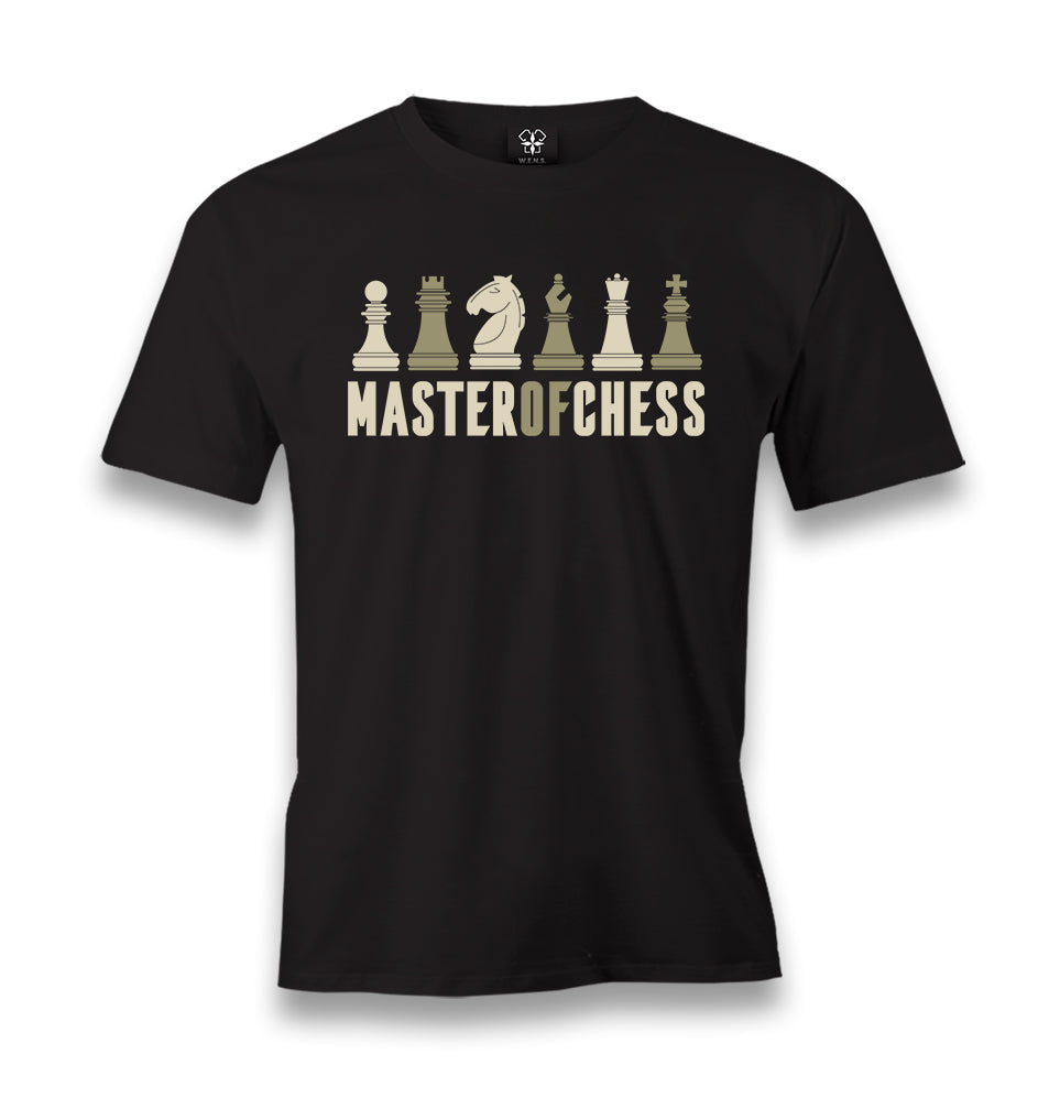 Master of Chess Men's Black Tshirt - Premium  from W.E.N.S. WIND - Just 6490! Shop now at W.E.N.S. WIND