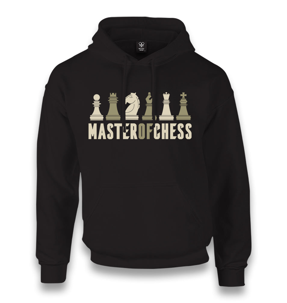 Master of Chess Unisex Black Hoodie - Premium  from W.E.N.S. WIND - Just 11990! Shop now at W.E.N.S. WIND