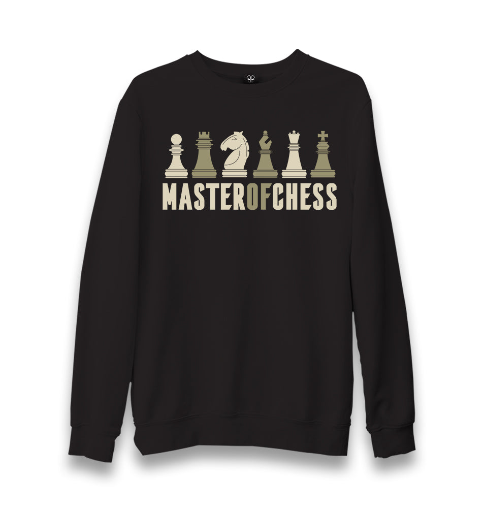 Master of Chess Unisex Black Sweatshirt - Premium  from W.E.N.S. WIND - Just 10990! Shop now at W.E.N.S. WIND