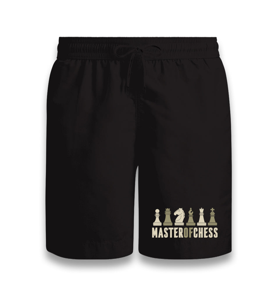 Master of Chess Black Shorts - Premium  from W.E.N.S. WIND - Just 7990! Shop now at W.E.N.S. WIND