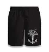 Tree Anchor Black Shorts - Premium  from W.E.N.S. WIND - Just 7990! Shop now at W.E.N.S. WIND