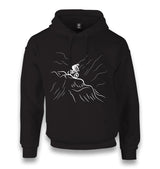 Biker on the Mountain Unisex Black Hoodie - Premium  from W.E.N.S. WIND - Just 11990! Shop now at W.E.N.S. WIND