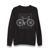 Bicycle Downhill Unisex Black Sweatshirt - Premium  from W.E.N.S. WIND - Just 10990! Shop now at W.E.N.S. WIND