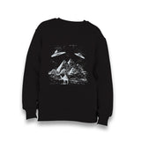 Egyptian Pyramids and Aliens Kid's Black Sweatshirt - Premium  from W.E.N.S. WIND - Just 7990! Shop now at W.E.N.S. WIND