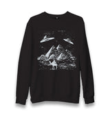 Egyptian Pyramids and Aliens Unisex Black Sweatshirt - Premium  from W.E.N.S. WIND - Just 10990! Shop now at W.E.N.S. WIND